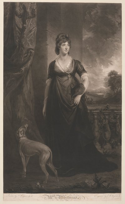 paní Whitbreadová od Samuel William Reynolds
