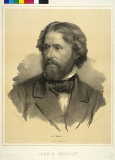 John C. Fremont od Samuel Worcester Rowse