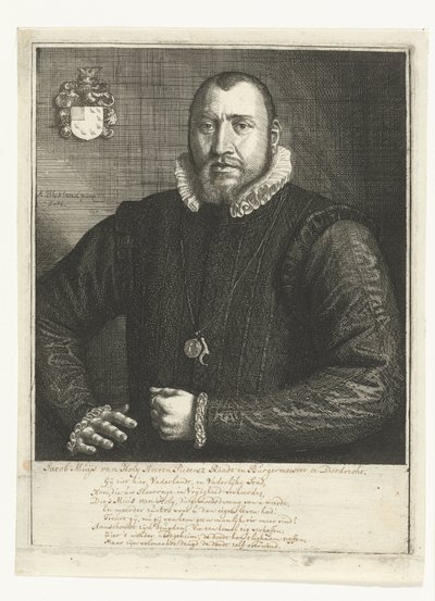 Portrét Jacoba Muyse z Holy od Samuel van Hoogstraten
