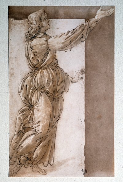 Anděl (kresba od Sandro Botticelli