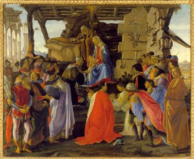 Klanění mágů od Sandro Botticelli