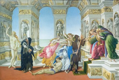 Apellova pomluva od Sandro Botticelli