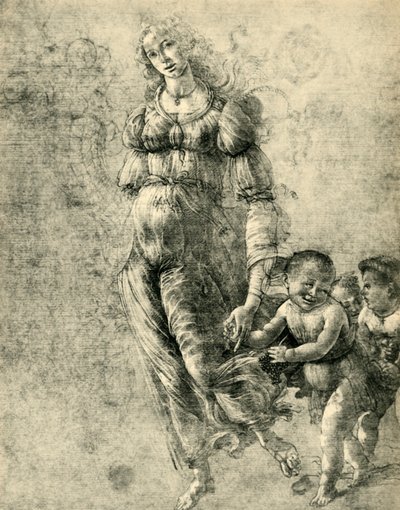 Hojnost nebo podzim, 1480-1485, 1943. od Sandro Botticelli