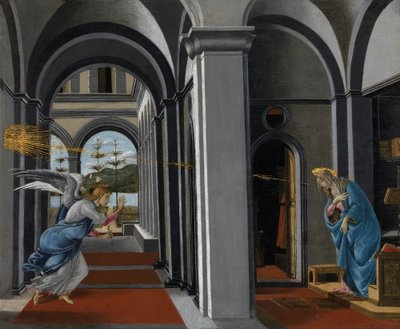 Zvěstování od Sandro Botticelli