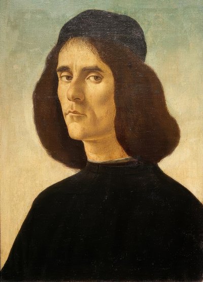 Bildnis des Michael Marullus Tarchaniota od Sandro Botticelli
