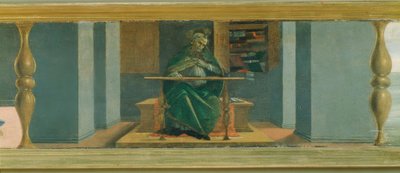 Svatý Augustin v cele od Sandro Botticelli