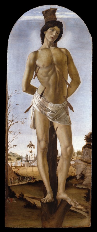 Svatý Šebestián od Sandro Botticelli