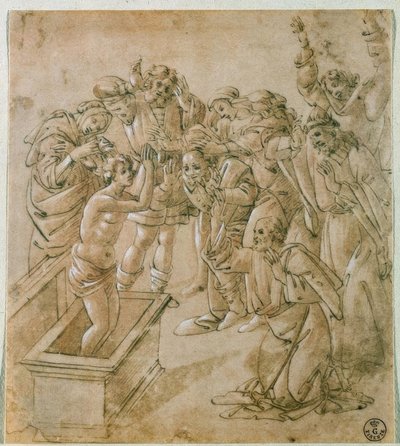 Vzkříšení Teofilova syna od Sandro Botticelli