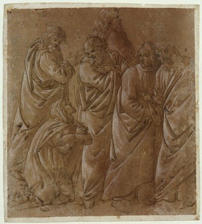 Žena z Kanaánu od Sandro Botticelli