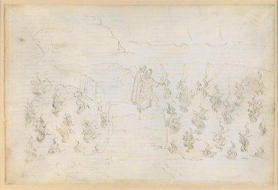 La Divina Commedia, Inferno XXVII: Osmý kruh pekla (Malebolge), 8. bolgia: Trest pro falešné rádce; rozhovor s Guidem da Montefeltro od Sandro Botticelli