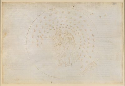 La Divina Commedia, Paradiso VIII. Třetí planetární sféra (nebe Venuše): Říše milenců; Duše Karla Martella si stěžuje na svou rodinu a vysvětluje Dantovi důvody, proč se lidé liší od Sandro Botticelli
