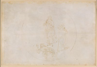 La Divina Commedia, Paradiso XVIII. Pátá planetární sféra (nebe Marsu): Cacciaguida jmenuje blažené bojovníky za víru – přechod do sféry Jupitera od Sandro Botticelli