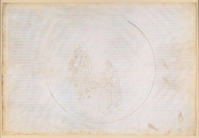 La Divina Commedia, Paradiso XVI. Pátá planetární sféra (nebe Marsu): Cacciaguida lamentuje nad mravním úpadkem ve Florencii od Sandro Botticelli