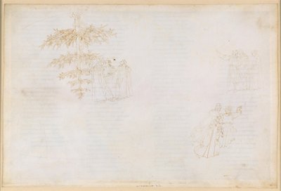 La Divina Commedia, Purgatorio XXII: Výstup do šestého kruhu očistce; rozhovory se Statiem; pokání hýřivců od Sandro Botticelli