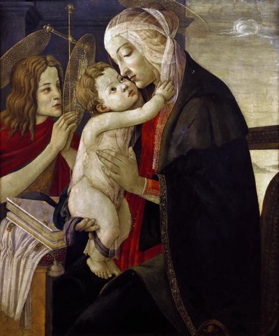 Madona s dítětem se svatým Janem, asi 1485-1490. od Sandro Botticelli