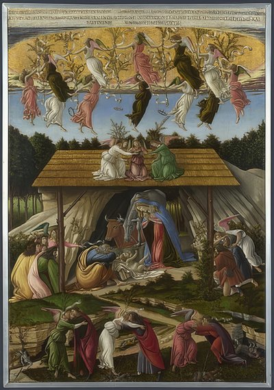 Mystické zrození. 1500 od Sandro Botticelli