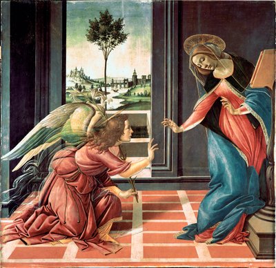 Zvěstování Cestello, 1489 od Sandro Botticelli