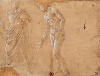 Dvě figurální studie od Sandro Botticelli