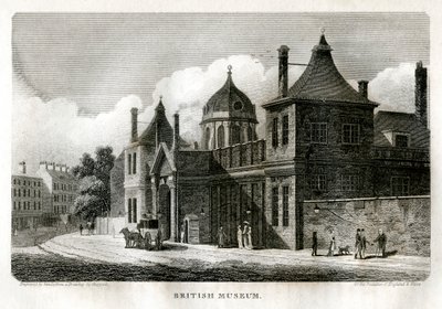 Britské muzeum, Londýn, c1810. od Sands
