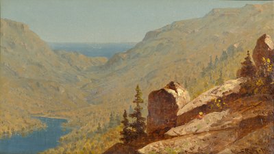 Skica v Mount Desert, Maine od Sanford Robinson Gifford