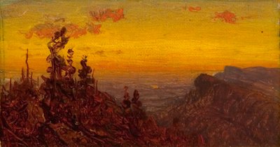 Z pohoří Shawangunk, 1823-1880. od Sanford Robinson Gifford