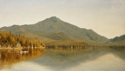 Mount Whiteface z Lake Placid, v Adirondacks, 1863 od Sanford Robinson Gifford