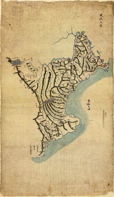 Chosŏn chido LOC 83675009-4 od Sang Gi Chŏng