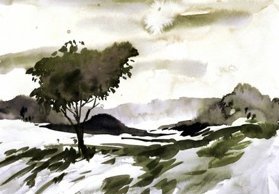 Krajina Lone Tree od Santhosh ch