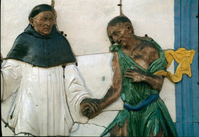 Sedm skutků milosrdenství, krmení hladových od Santi Buglioni