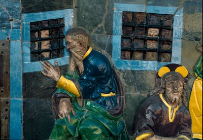 Sedm skutků milosrdenství, návštěva vězňů od Santi Buglioni