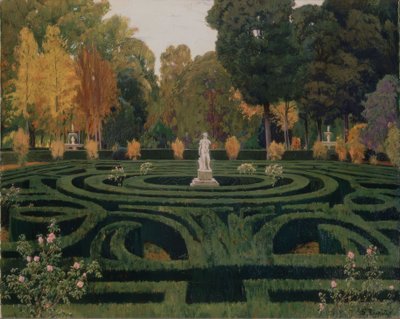 Starý faun od Santiago Rusiñol