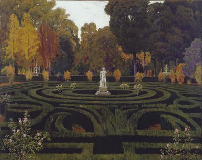 Starý Faun od Santiago Rusiñol