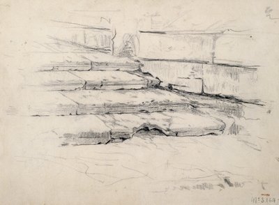 Studie kroků od Santiago Rusiñol
