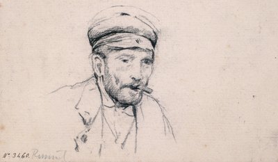 Studie muže od Santiago Rusiñol