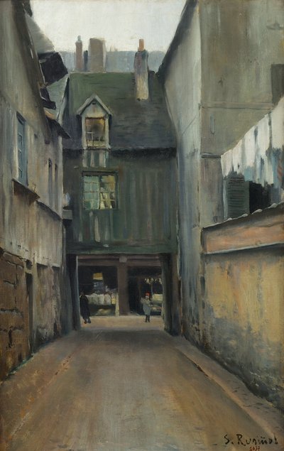 Carrer de Rouen od Santiago Rusinol i Prats