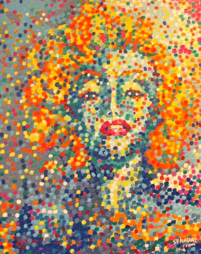 Marilyn Monroe od Santina Semadar Panetta
