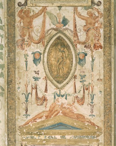 Pilastr s groteskním zdobením od Sanzio of Urbino (workshop) Raphael