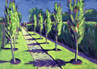 Avenue (akryl na kartě) od Sara Hayward
