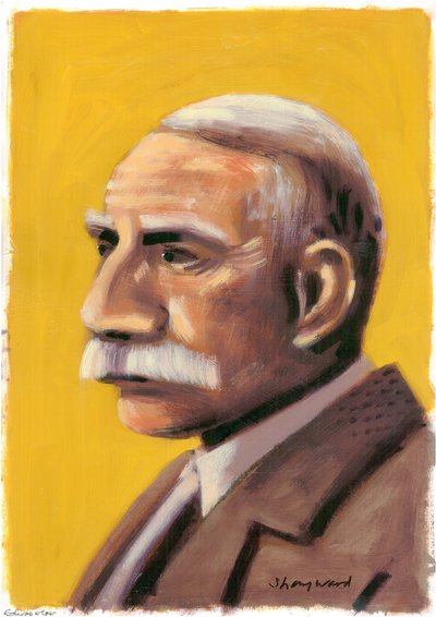 Edward Elgar, 2008 (olej na papíře) od Sara Hayward