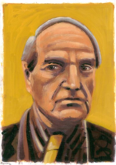 Henry Moore, 2009 (olej) od Sara Hayward