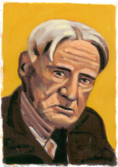 Norman Douglas, 2008 (olej na papíře) od Sara Hayward