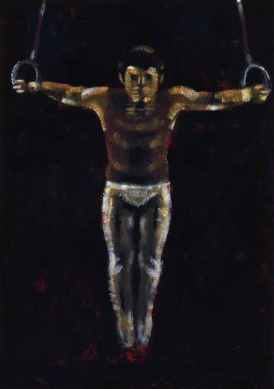 Prsteny, 2009 (akryl) od Sara Hayward