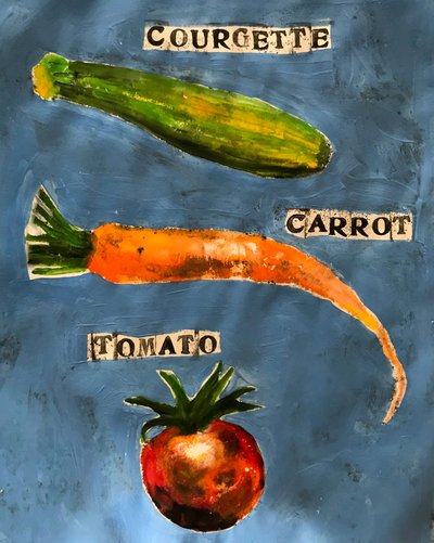 Obst & Gemüse, 2023 von Sarah Thompson-Engels