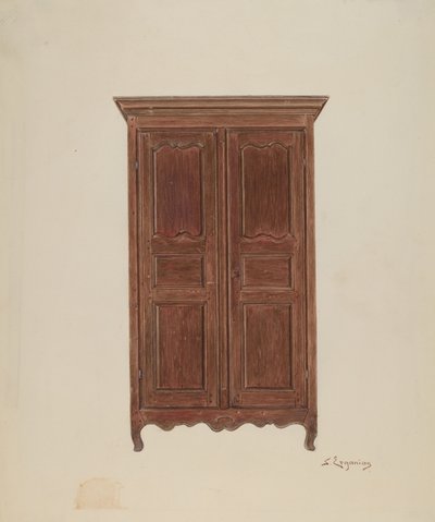 Skříň, c. 1939. od Sarkis Erganian