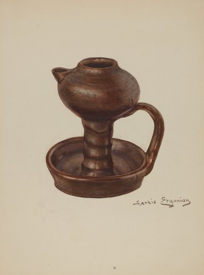 Mazací lampa, c. 1939. od Sarkis Erganian