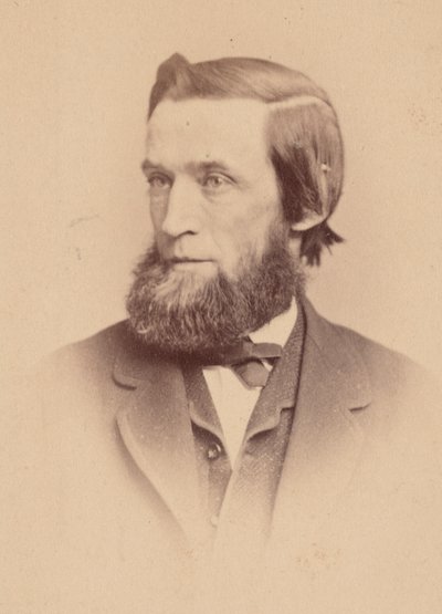 Portrét Huberta Ansona Newtona 1830-1896, 1870-1877. od Sarony and Co