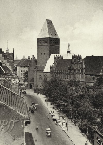 Berlín: Markisches Museum (černobílá fotografie) od Sasha Stone