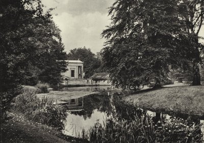Charlottenhof bei Potsdam; Charlottenhof u Postupimi (černobílá fotografie) od Sasha Stone