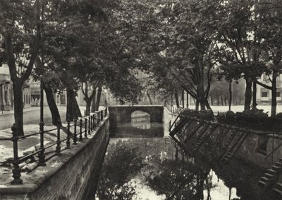 Potsdam, Am Canal (černobílá fotografie) od Sasha Stone