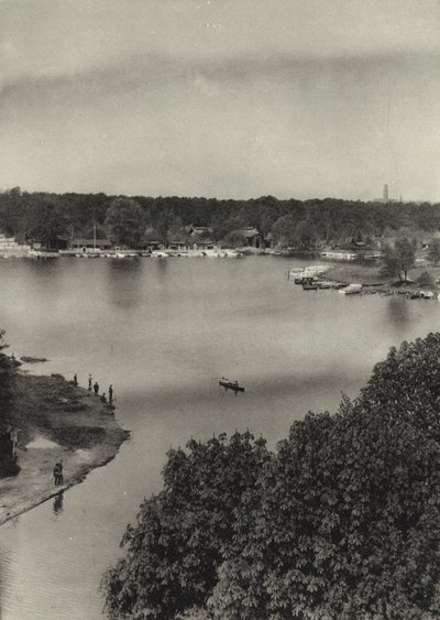 Stossensee (černobílá fotografie) od Sasha Stone